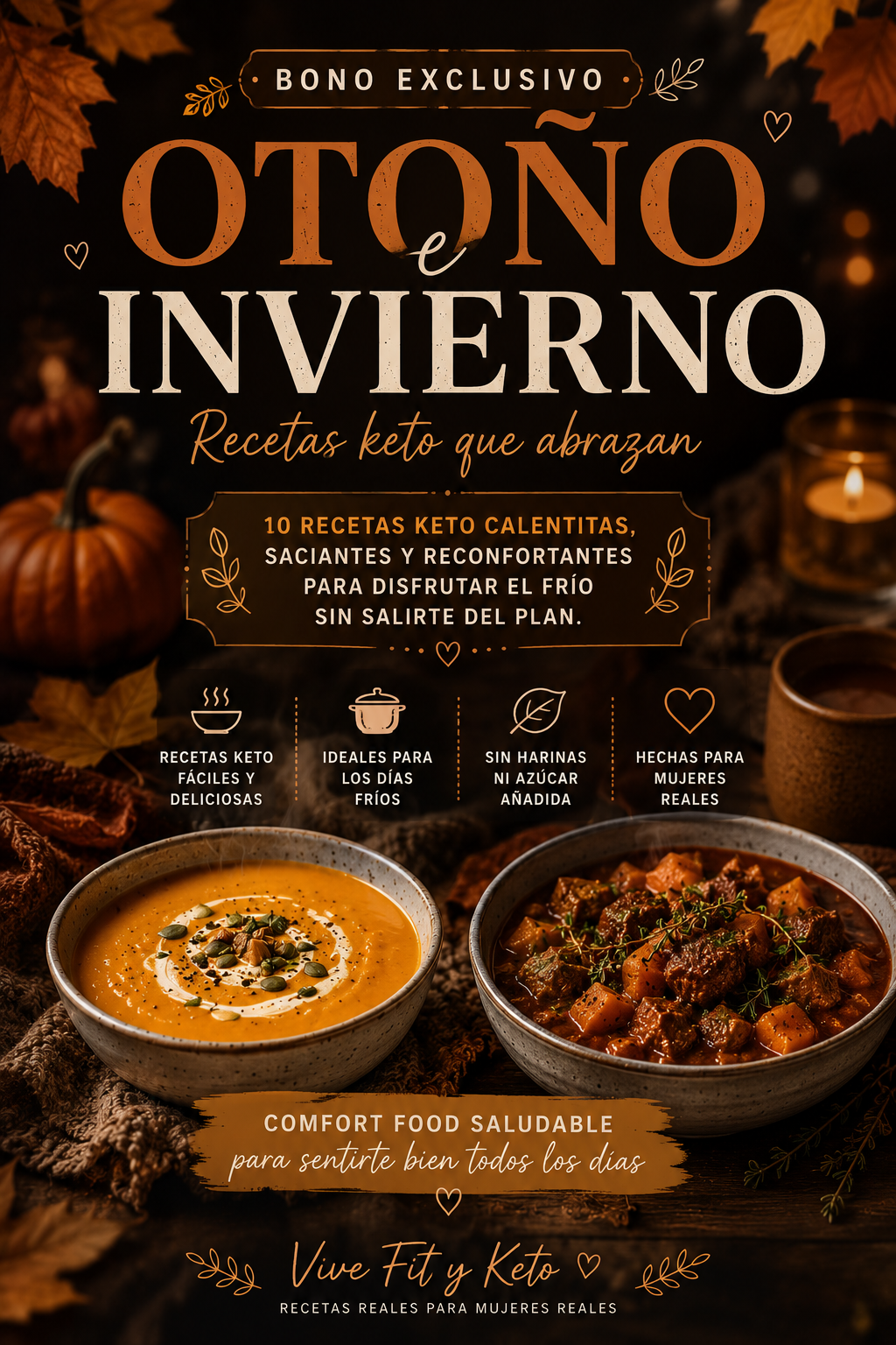RECETARIO KETO + BONO OTOÑO-INVIERNO