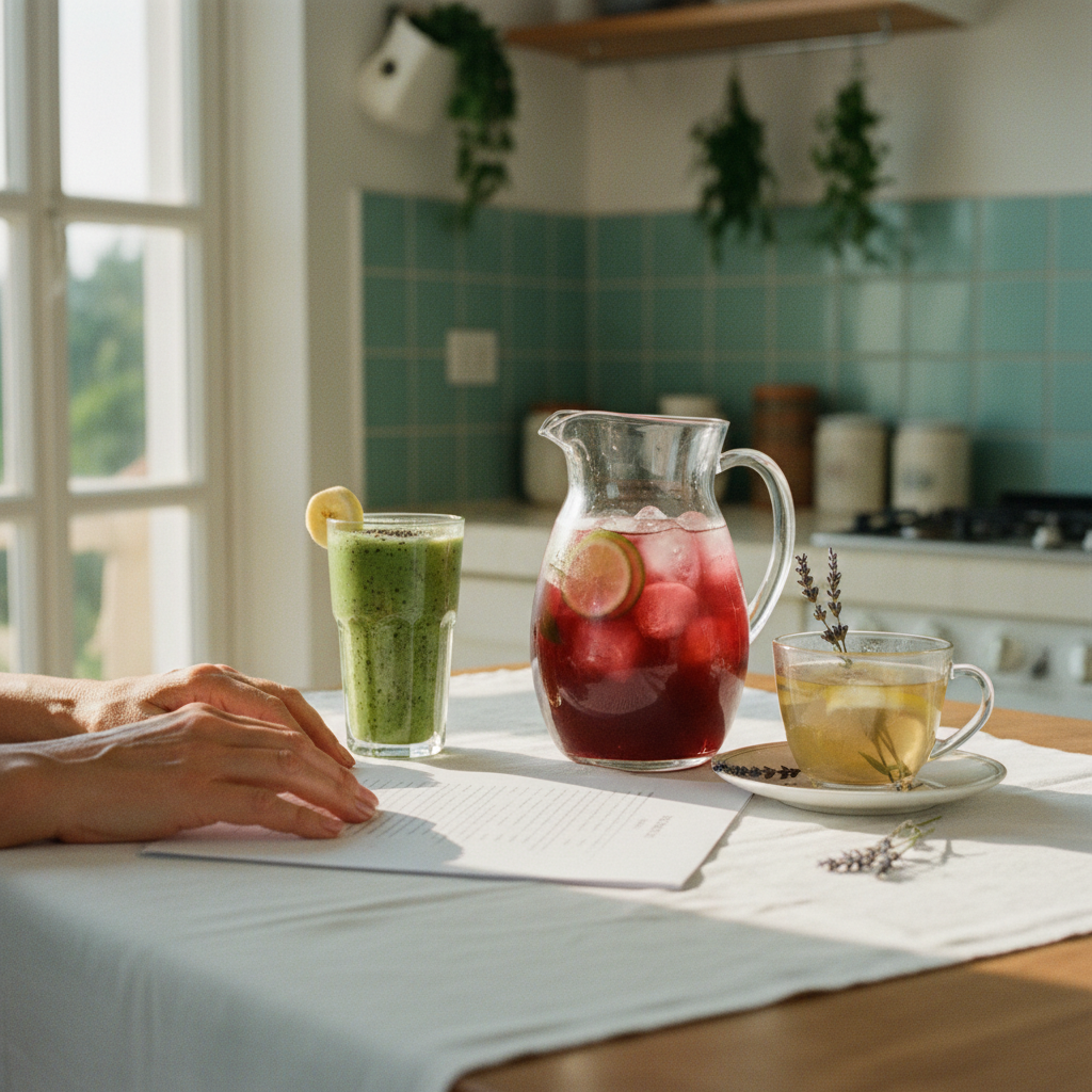 9 Bebidas Refrescantes para Calmar la Menopausia