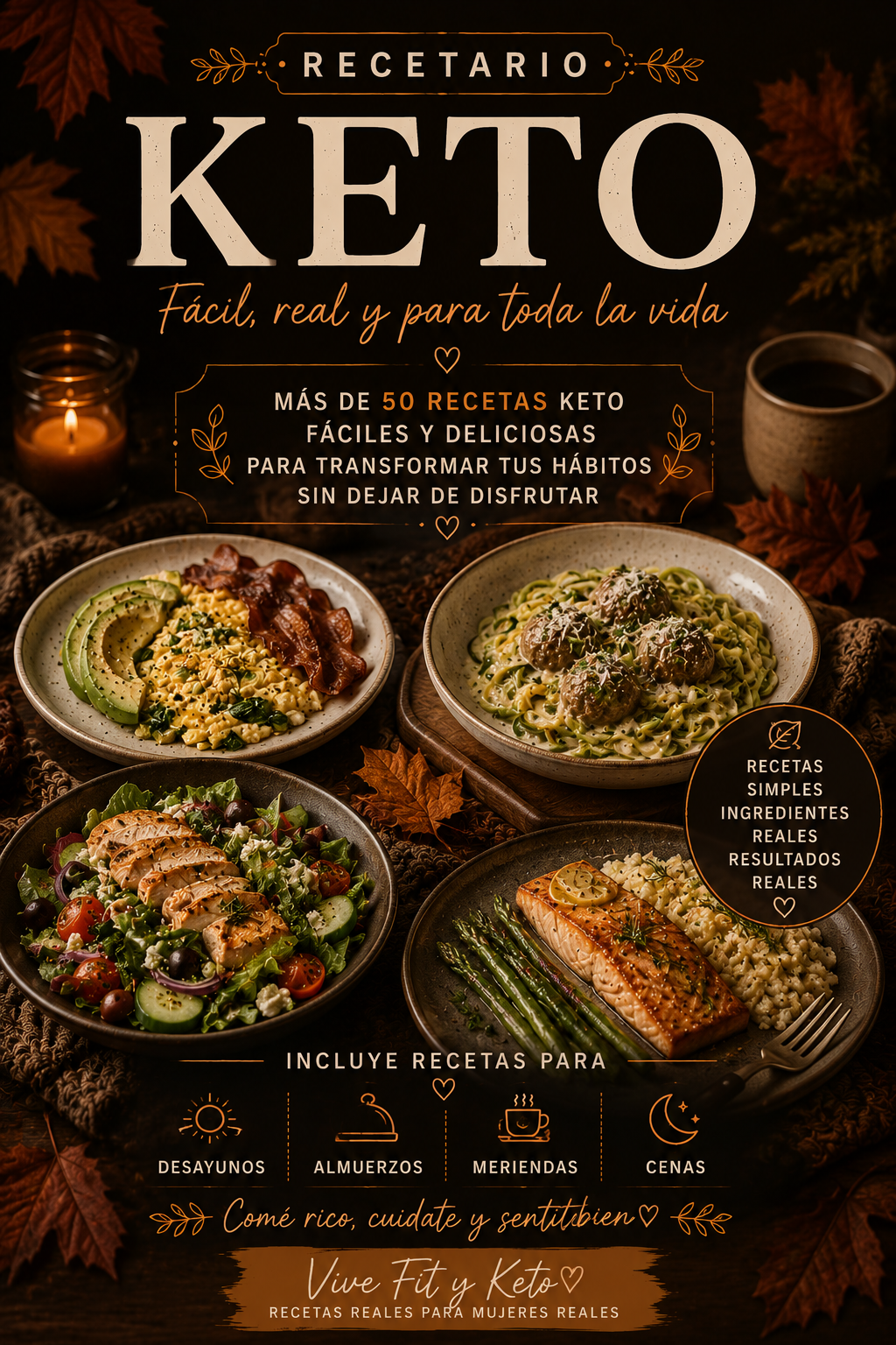 RECETARIO KETO + BONO OTOÑO-INVIERNO